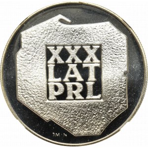 PRL, 200 złotych 1974 XXX Lat PRL - NGC PF68 ULTRA CAMEO