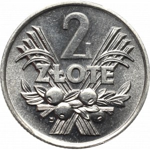 PRL, 2 złote 1970 Jagody - wyśmienite