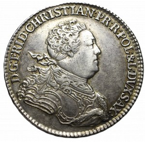 Saksonia, Fryderyk Krystian, 2/3 Talara 1763 Drezno