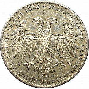 Germany, Frankfurt, 2 gulden 1848