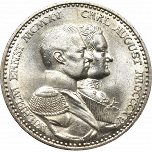 Niemcy, 3 marki 1915 A - stulecie księstwa