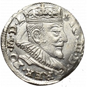Zygmunt III Waza, Trojak 1592, Wilno - MENNICZY