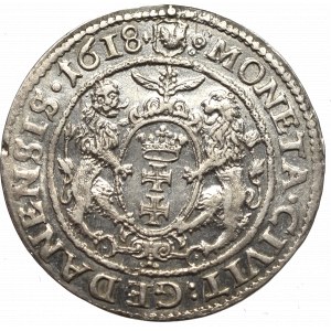 Sigismund III, 18 groschen 1618, Danzig