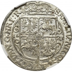 Zygmunt III Waza, Ort 1621, Bydgoszcz (16) pod popiersiem - OKAZOWY - NGC MS63