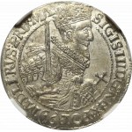 Sigismund III Vasa, 18 groschen 1621, Bromberg - NGC MS63