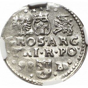 Zygmunt III Waza, Trojak 1598, Bydgoszcz - NGC AU55