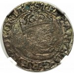 Stephan Bathory, Groschen 1580, Olcusia - NGC F