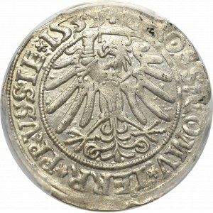 Sigismund I the Old, Groschen for Prussia 1535, Thorn - PCGS AU58