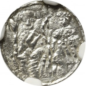 Poland, Bolislaus III, Denarius, Cracow - NGC MS61