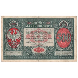 Dyrekcja PKKP, 500 mkp 1919