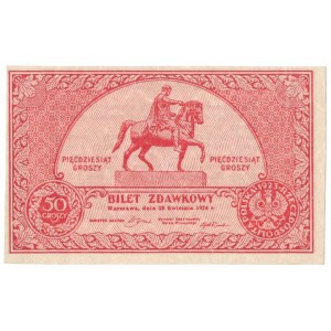 II RP, 50 groszy 1924