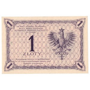 II Republic of Poland, 1 zloty 1919