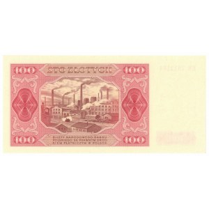 PRL, 100 złotych 1948 EN