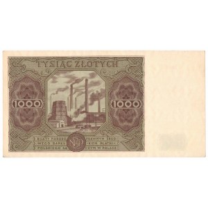 PRL, 1000 złotych 1947 C