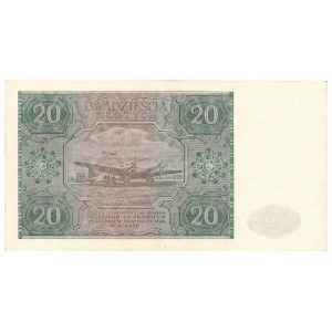 PRL, 20 złotych 1946 E