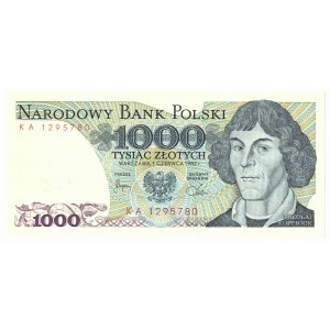 PRL, 1000 złotych 1982 KA