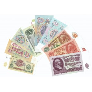 Rosja, Zestaw 9 banknotów
