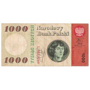 PRL, 1000 złotych 1965 L