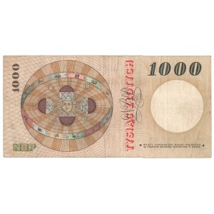 PRL, 1000 złotych 1965 L