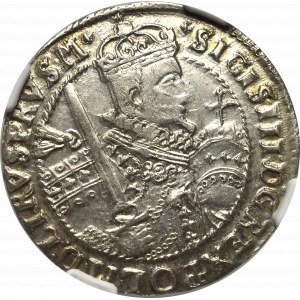 Zygmunt III Waza, Ort 1622, Bydgoszcz - ex Pączkowski PRVS M NGC MS64