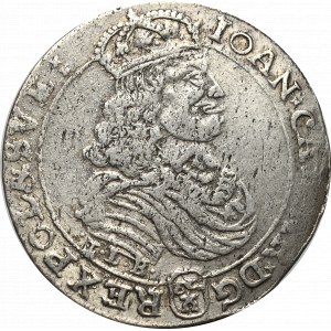 John II Casimir, 18 groschen 1668, Bromberg