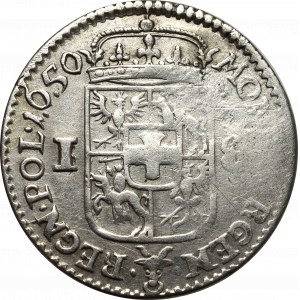 John II Casimir, 18 groschen 1650, Fraustadt