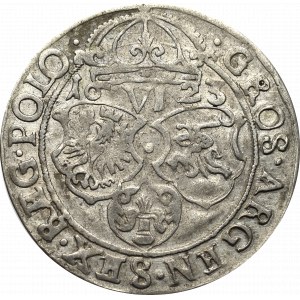 Zygmunt III Waza, Szóstak 1623, Kraków - ex Pączkowski data przy koronie
