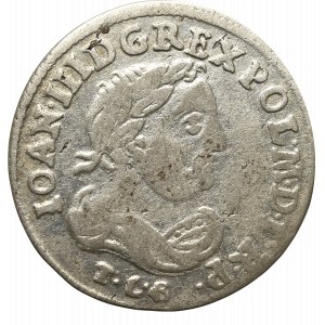 John III Sobieski, 6 groschen 1684, Bromberg