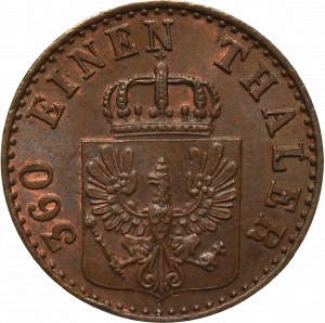 Niemcy, Prusy, 1 fenig 1847 A