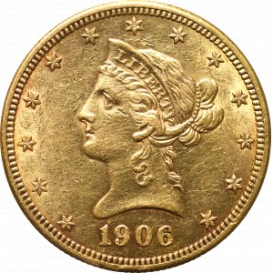USA, 10 dollars 1906 D