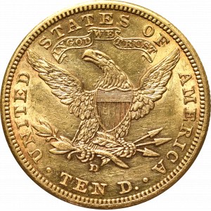 USA, 10 dolarów 1906 Denver