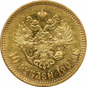 Russia, Nicholas II, 10 rouble 1901 AP