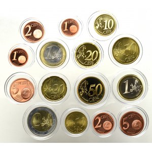 Monako, Zestaw monet centowych