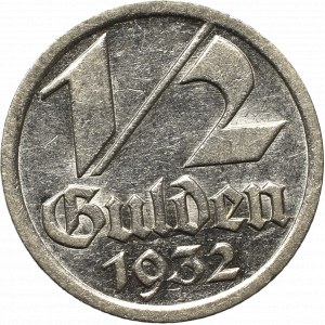 Wolne Miasto Gdańsk, 1/2 guldena 1932