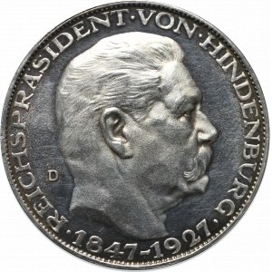 Germany, Medal, Paul von Hindenburg 1927