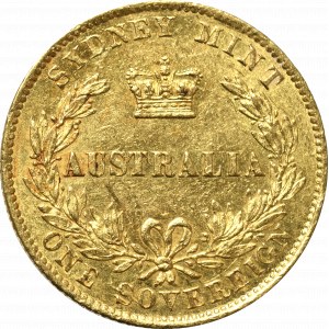 Australia, Victoria, Sovereign 1866, Sydney