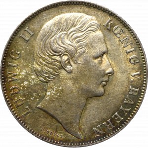 Germany, Bayern, Gulden 1868