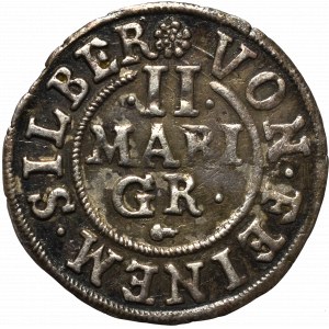 Germany, Braunschweig-Luneburg, 2 mariengroschen 1667