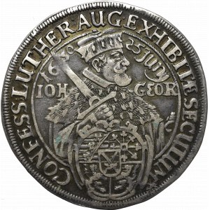 Germany, Saxony, Johann Georg, 1/4 Thaler 1630, Dresen - 100th Anniversary of the Augsburg Confession