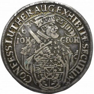 Niemcy, Saksonia, Jan Jerzy, ćwierćalar 1630, Drezno - 100 lat wyznania augsburskiego