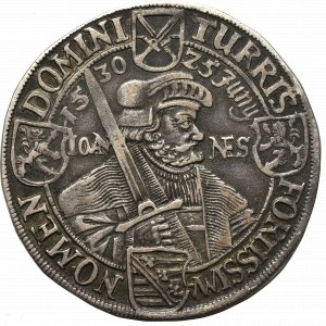 Niemcy, Saksonia, Jan Jerzy, ćwierćalar 1630, Drezno - 100 lat wyznania augsburskiego