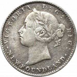 Nowa Funlandia, 10 centów 1890