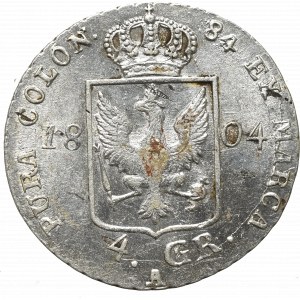 Germany, Preussen, 4 groschen 1804