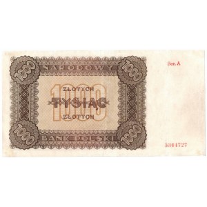 PRL, 1000 złotych 1945 A