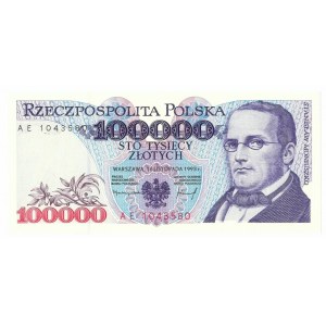 100.000 złotych 1993 AE