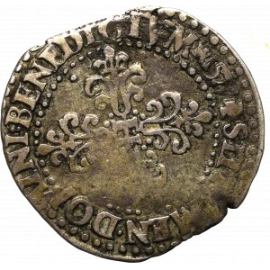 Francja/Polska, Henryk III Walezy, 1/4 franc 1577