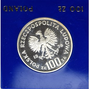 PRL, 100 złotych 1981 Ochrona Środowiska - Bóbr