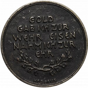 Niemcy, Medal na pamiątkę oddawania złota na cele wojenne
