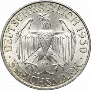 Germany, Weimar Republic, 3 mark A, Berlin, Graf Zeppelin