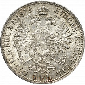 Austria, Franz Joseph, 1 florin 1879